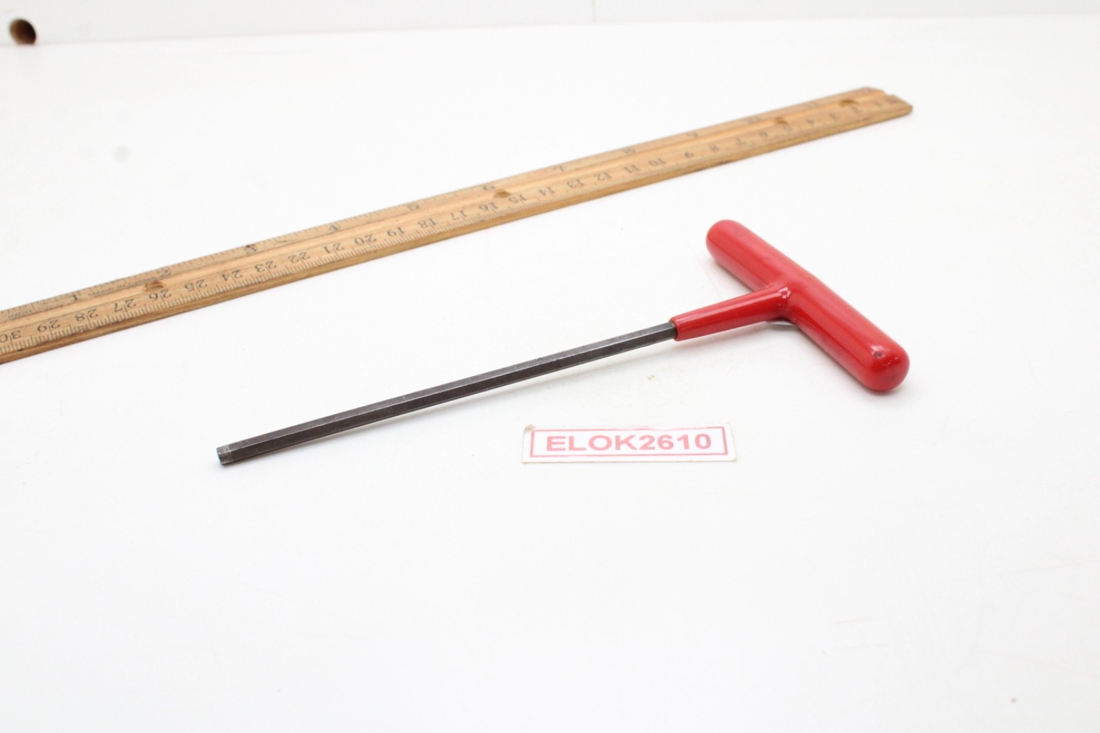 Mac Tools 4mm Metric T-Handle Hex Key Red Handle USA