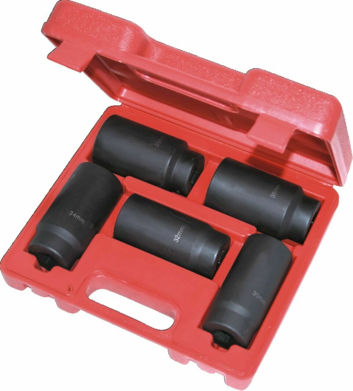 1/2″ Dr. Extra Deep 6-point Sockets For Removing/Installing Axle Nuts MM