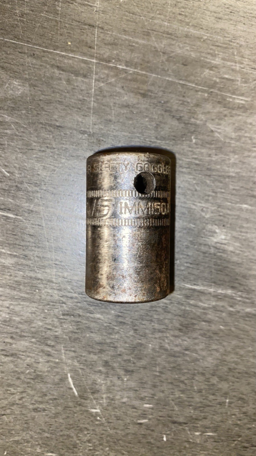 Snap-on Tools 15mm IMM150A 15mm 1/2″ Drive 6-Point Shallow Impact Socket IMM150