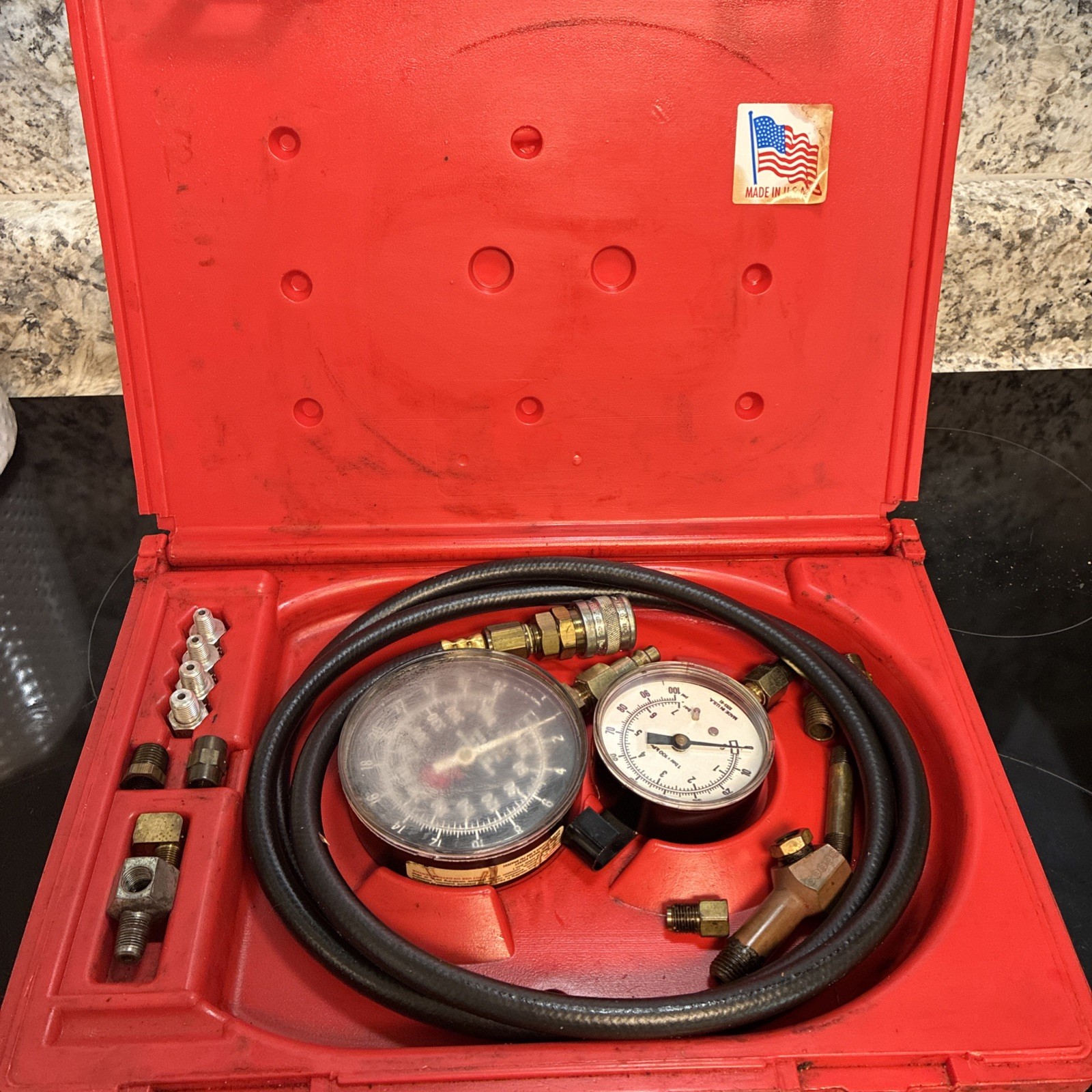 Matco Tools Transmission and Engine Oil Pressure Gauge Set Pre-owned ATG5K