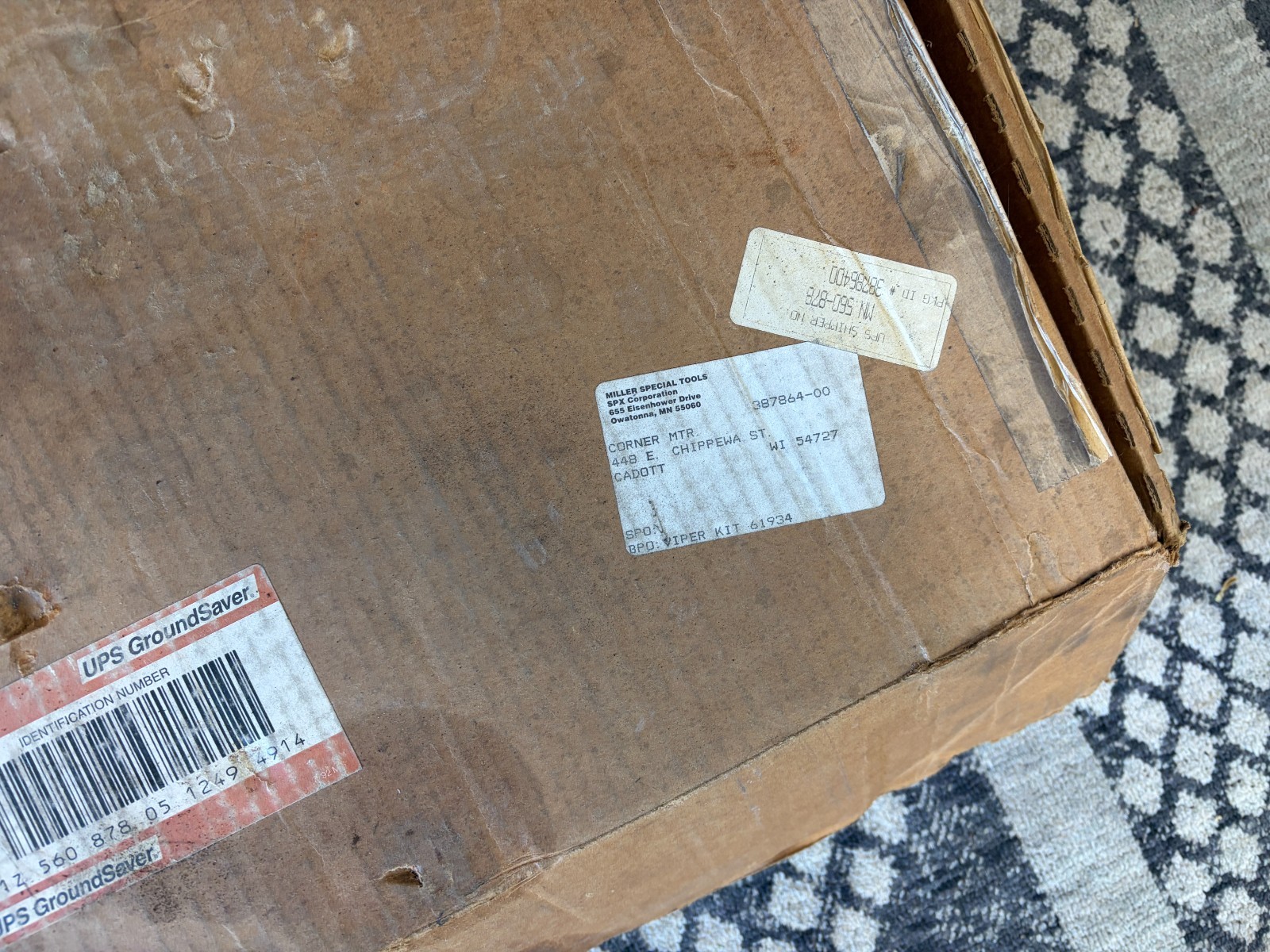 NOS CHRYSLER DODGE VIPER MILLER ESSENTIAL TOOLS KIT 6660 OEM RARE