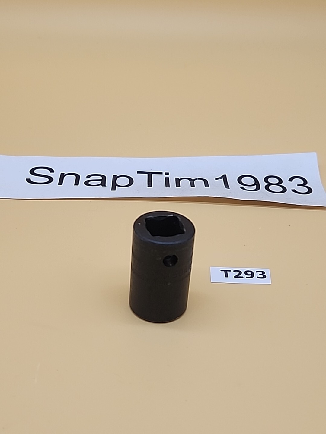 Snap-on Tools 1/2″ Drive 15mm Metric 6pt Shallow Impact Socket IMM150A USA