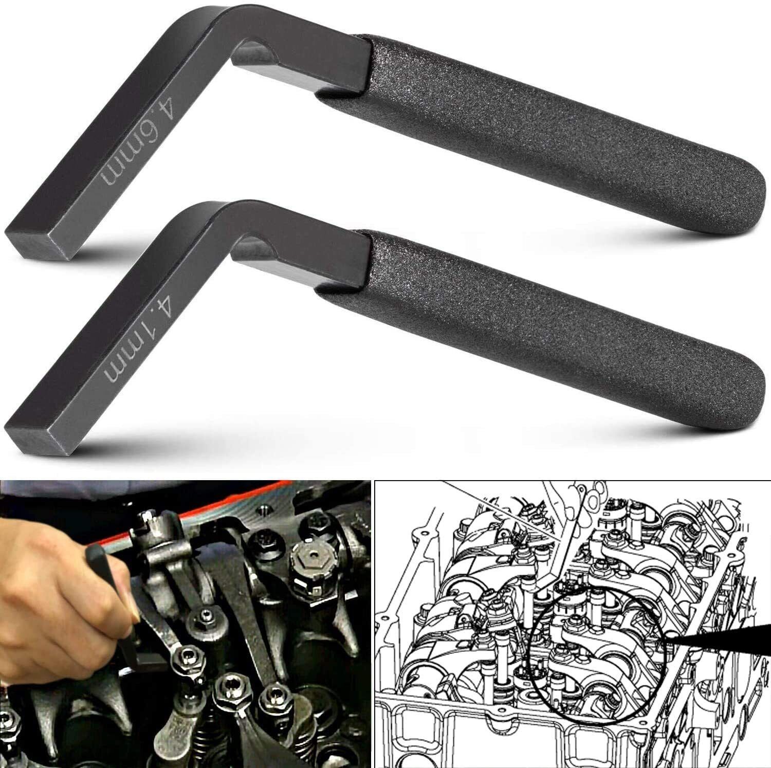 Engine Brake Adjustment Tool (4.6MM + 4.1MM) for Detroit Diesel DD13 DD15 DD16