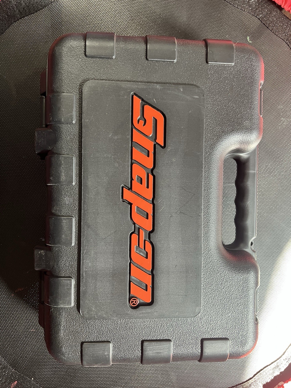 Snap-on PB202B bit driver and bit Organizer Plastic Black Green foam.
