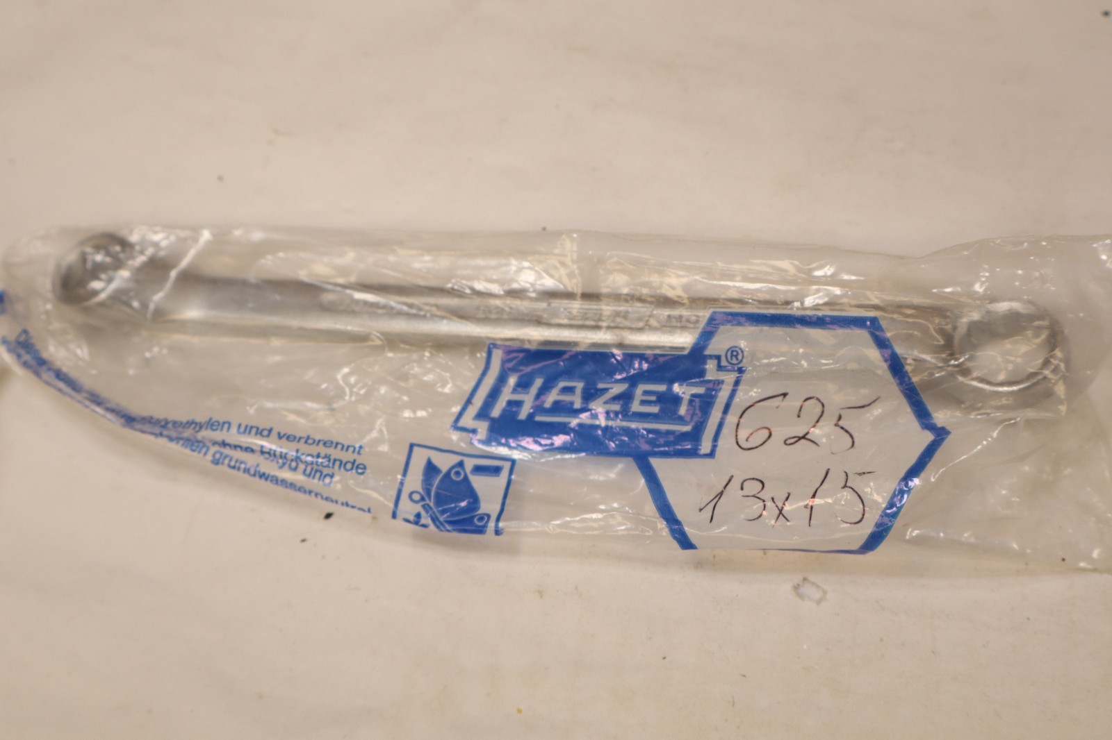 Hazet Germany BOX End Wrench Type 625 Size 13mm x 15mm