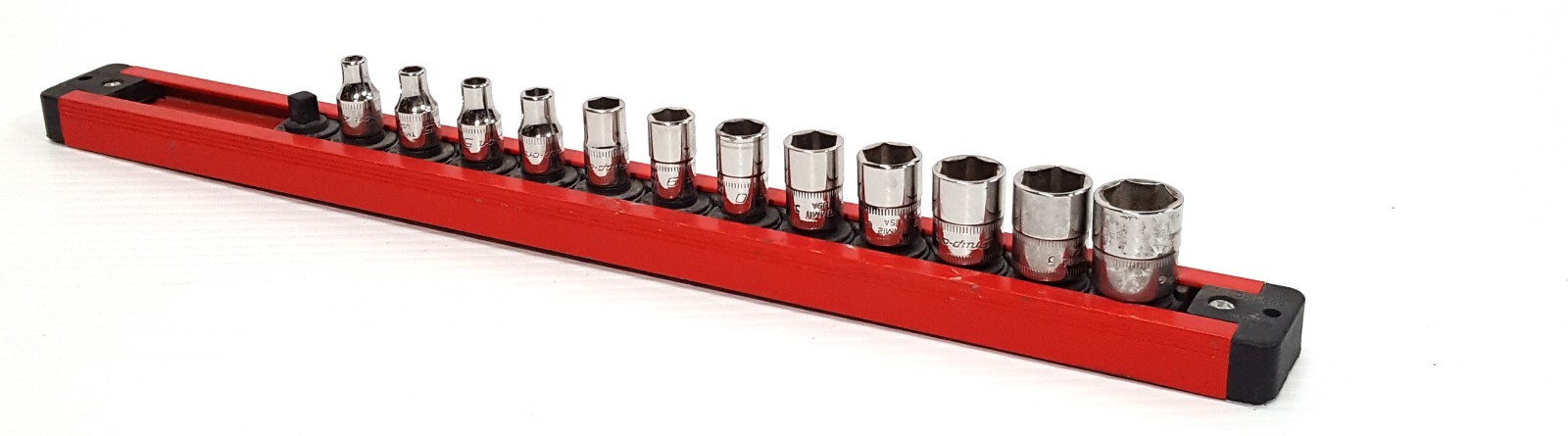 Snap On 12pc 1/4″ Drive 6 Point Metric Short Socket 4.5mm – 15mm TMM4.5 – TMM15