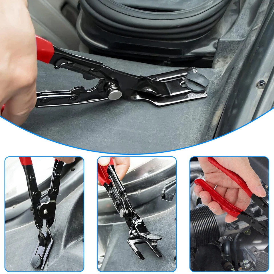 3PCS Auto Trim Clip Remover Tool Removal Pliers Fastener Door Panel Retainer USA