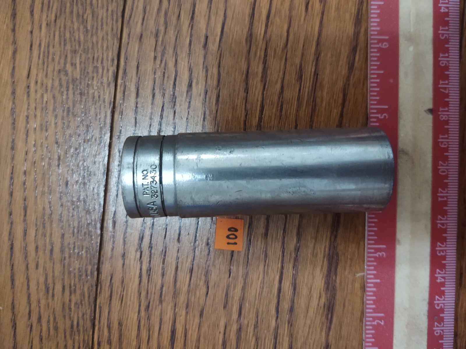 Snap On 13/16″ X 1/2″ Deep Well Socket 12 Point Ratchet Tool S261 USA Chrome
