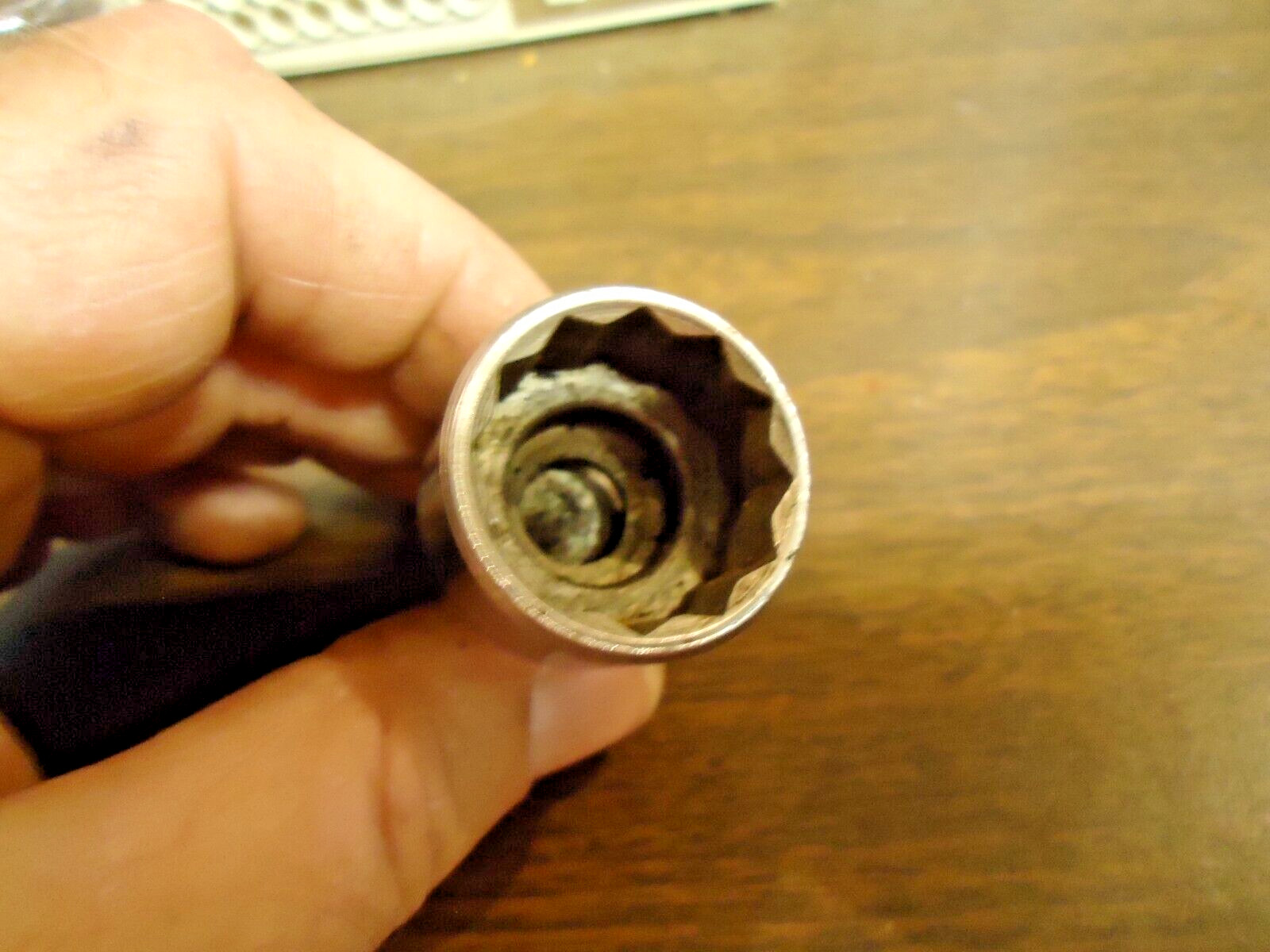 PROTO 7/8″ X 3/8″ DRIVE 12 POINT UNIVERSAL JOINT SOCKET 5271, USA