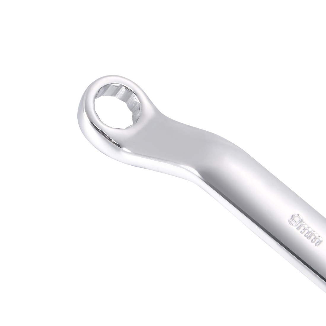 9mm x 11mm 12 Point Staggered Double Wrench Box Smooth End, Cr-V