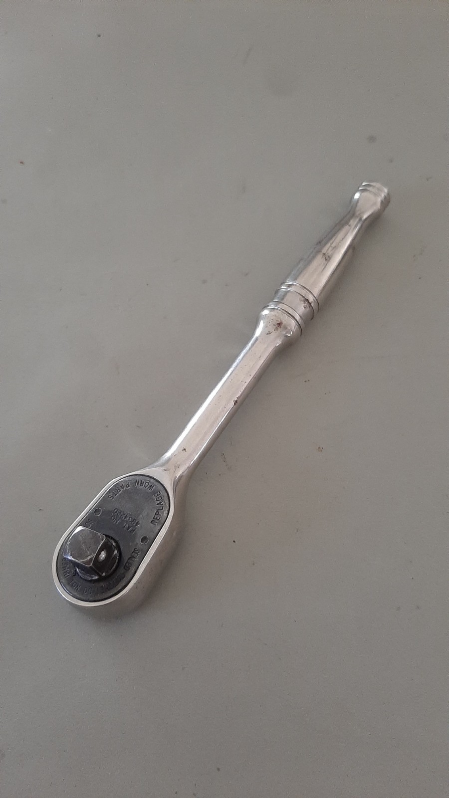 Snap-on Tools USA 3/8″ Drive Standard Handle Chrome Ratchet F936 62426