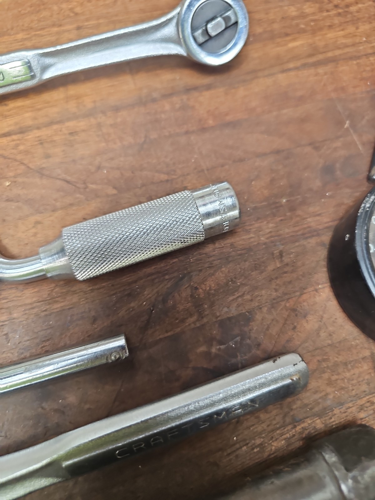 PP25- USA Mechanic tool lot- RATCHETS, WRENCHES, Etc – CRAFTSMAN, PROTO, Etc