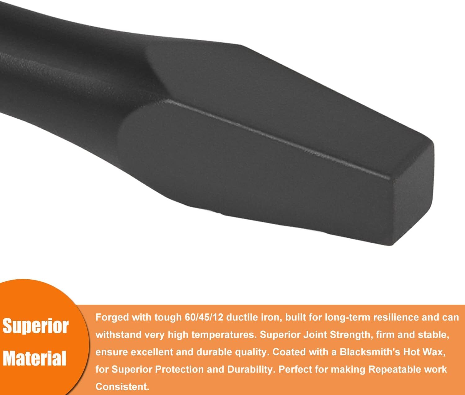 Blacksmith Tinsmith 4″ Mushroom Stake for Pexto Taper, Large Single Pexto Plate