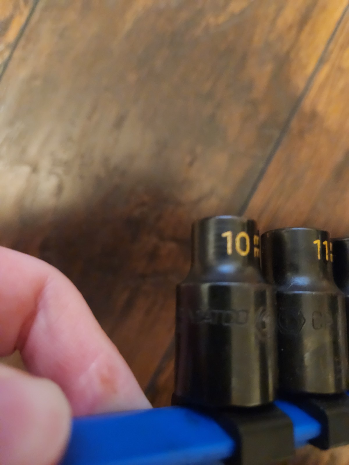 Matco Tools 13 Pc Metric Impact Socket Set SCPM136TA 10-22mm – 1 pc Missing