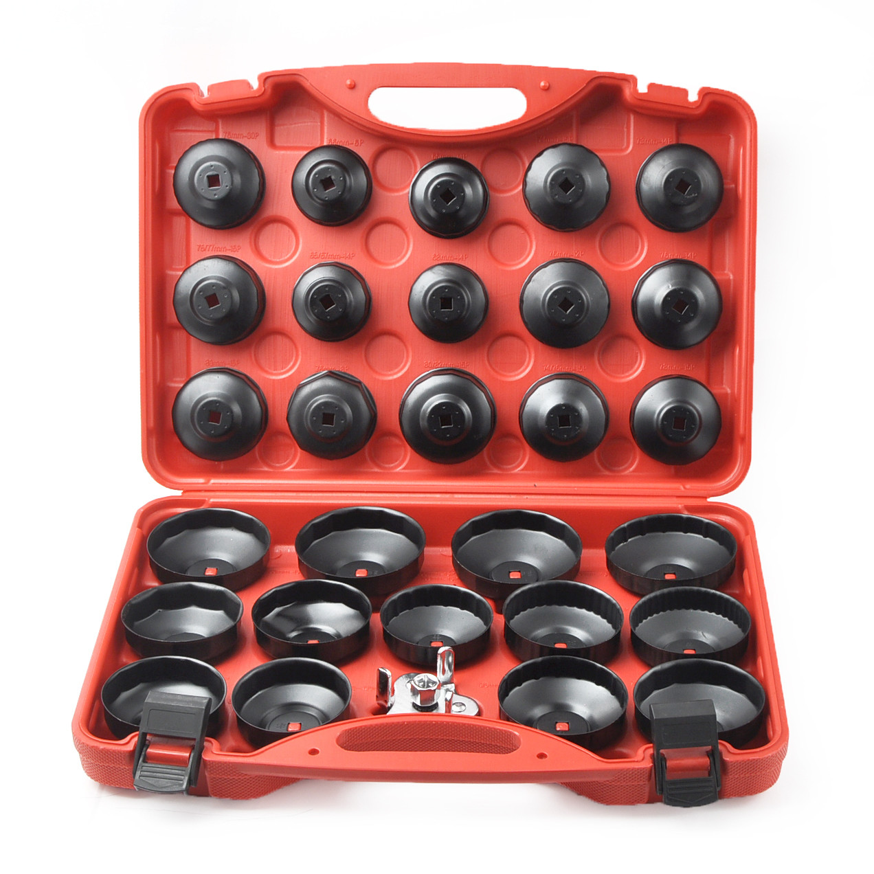 30Pcs Oil Filter Cap Wrench Cup Socket Tool Set For Mercedes/BMW/VW/Audi/Volvo