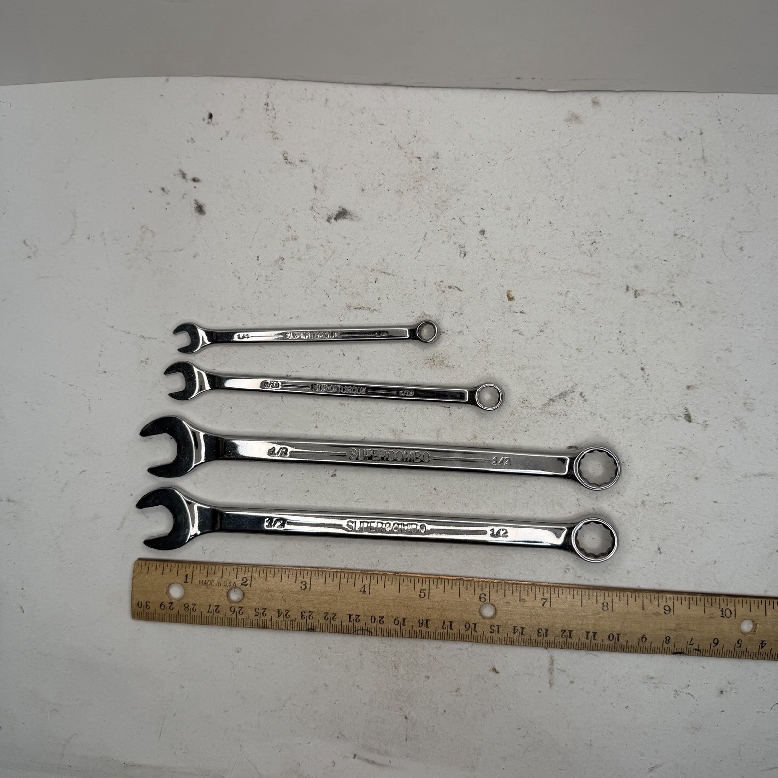 Williams Super Combo 4-Piece Magnetic Offset 12-Point Wrench Set 1/2″ 5/16″ 1/4