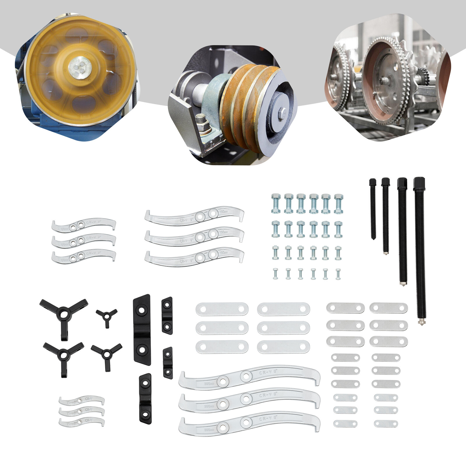 Removal Gear Hub Pulley Puller Bearing Separator Bearing Puller Pulley Ball Race