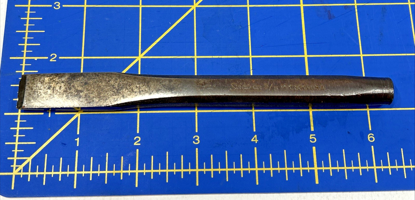Snap-On Tools USA *NICE* 6 1/2″ Length 5/8″ Flat Chisel PPC820A
