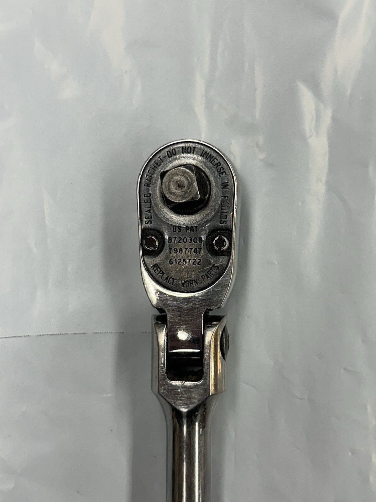 Snap On FHLF80A Swivel Head Ratchet 3/8” Drive Used Cond. -Free Ship!