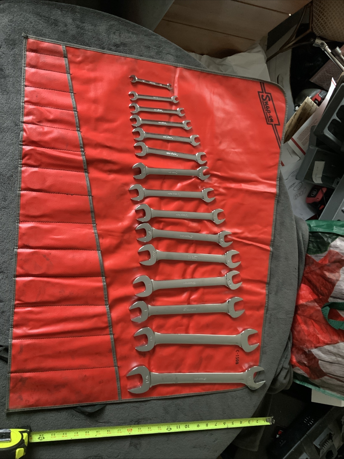 Snap On 15pc Double Open End Wrench Set, 1/4 Up To 1 5/16….sae….