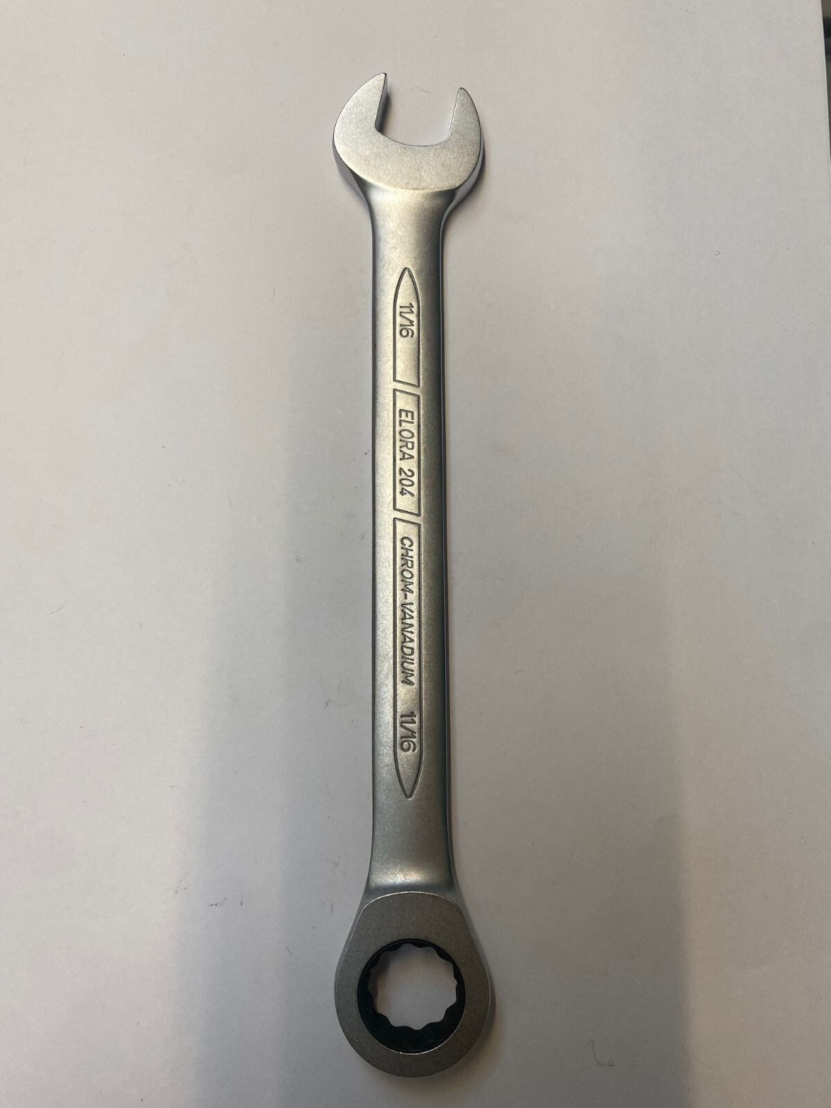Elora 11/16″ AF Combination Ratchet Spanner 204A-11/16