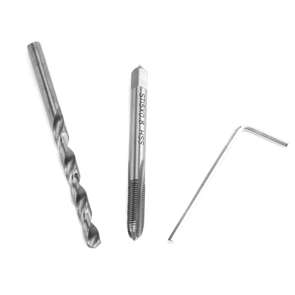 15PC M8 x 1.25 Metric Thread Repair Install Tool Insert Kit M8 Helicoil Coil US