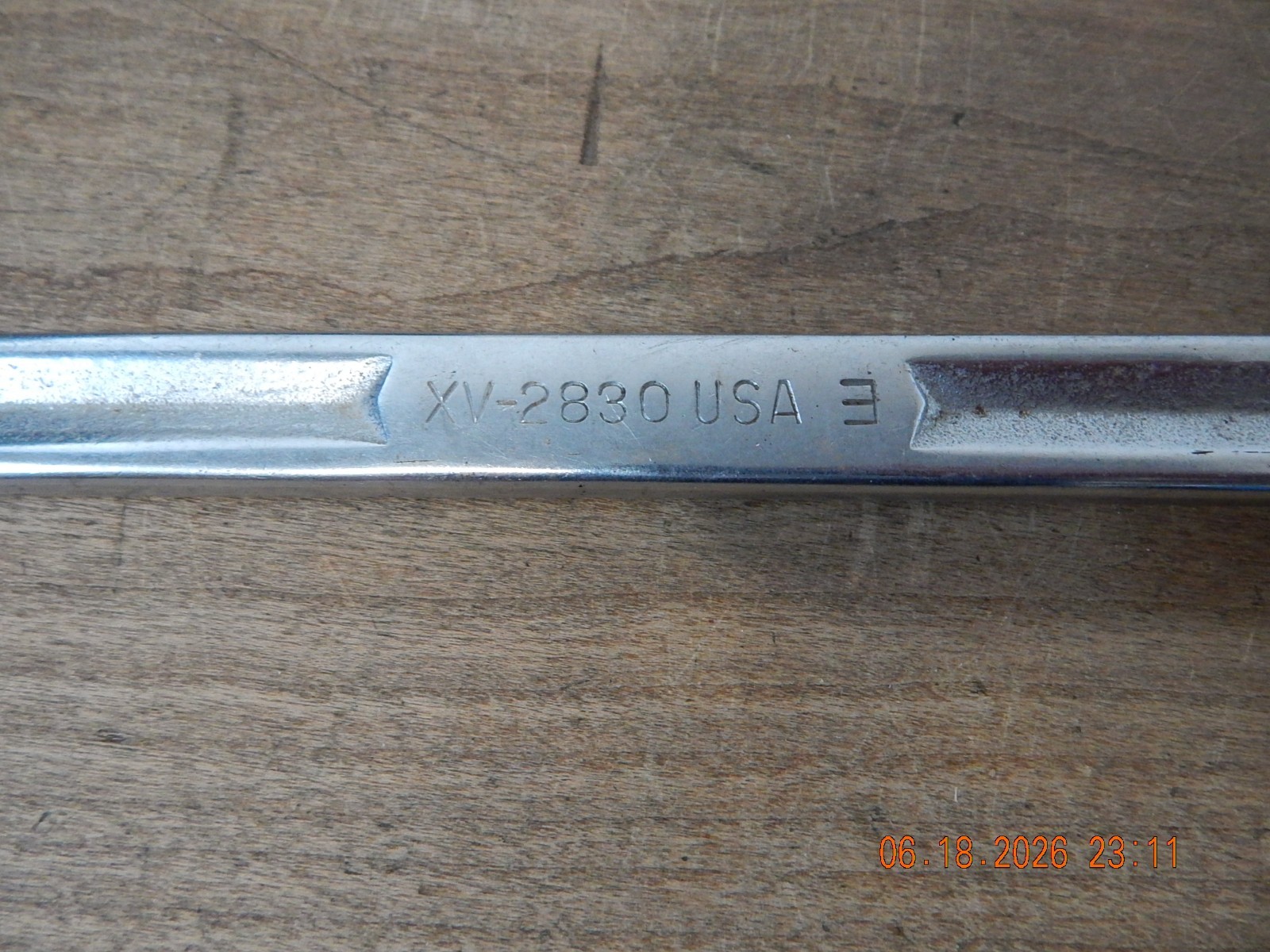 Snap On Box End Wrench XV-2830 12pt. SAE 7/8 x 5/16 Offset