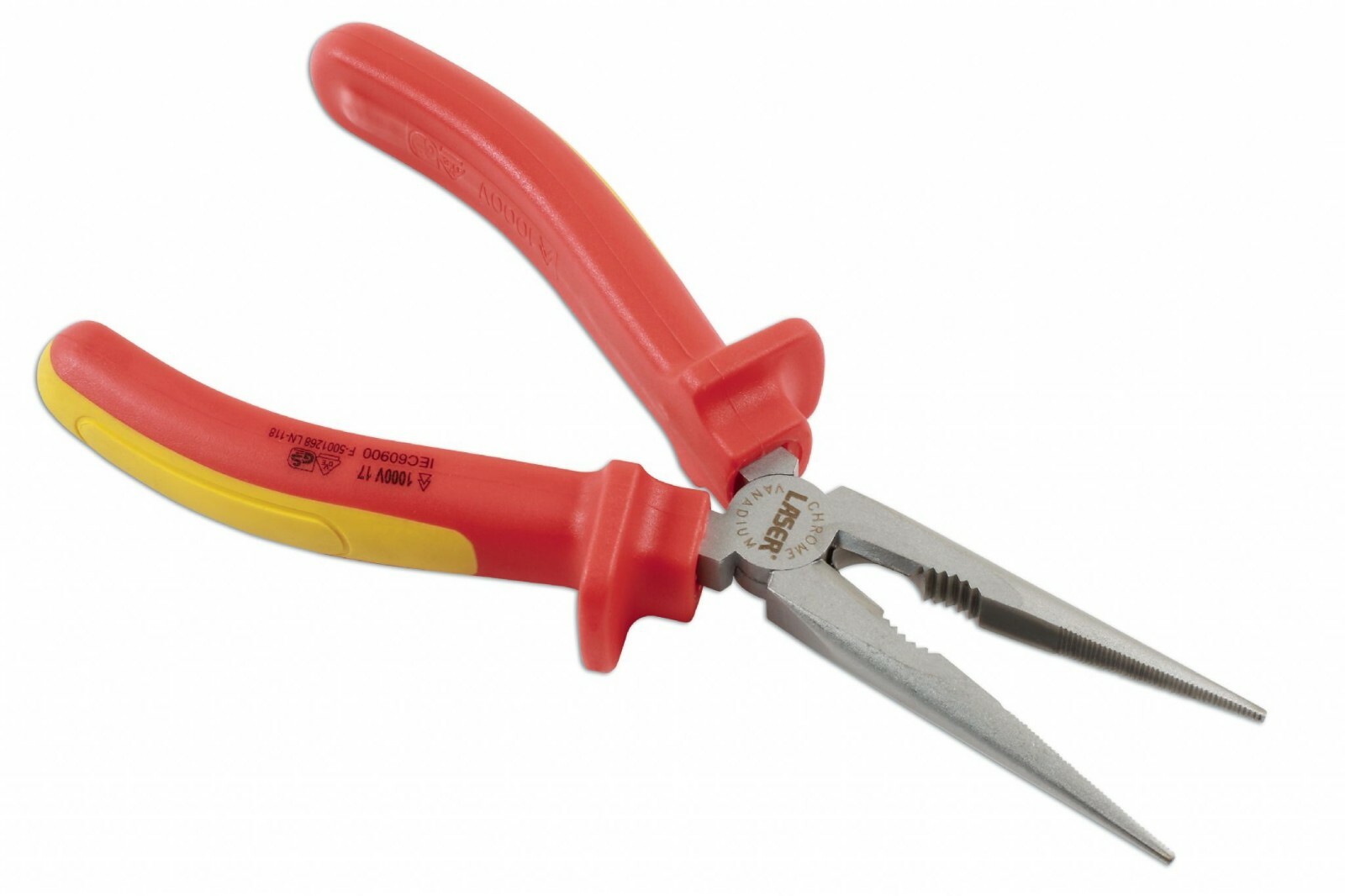 Laser 7469 Insulated Long Nose Pliers 1000v 200mm