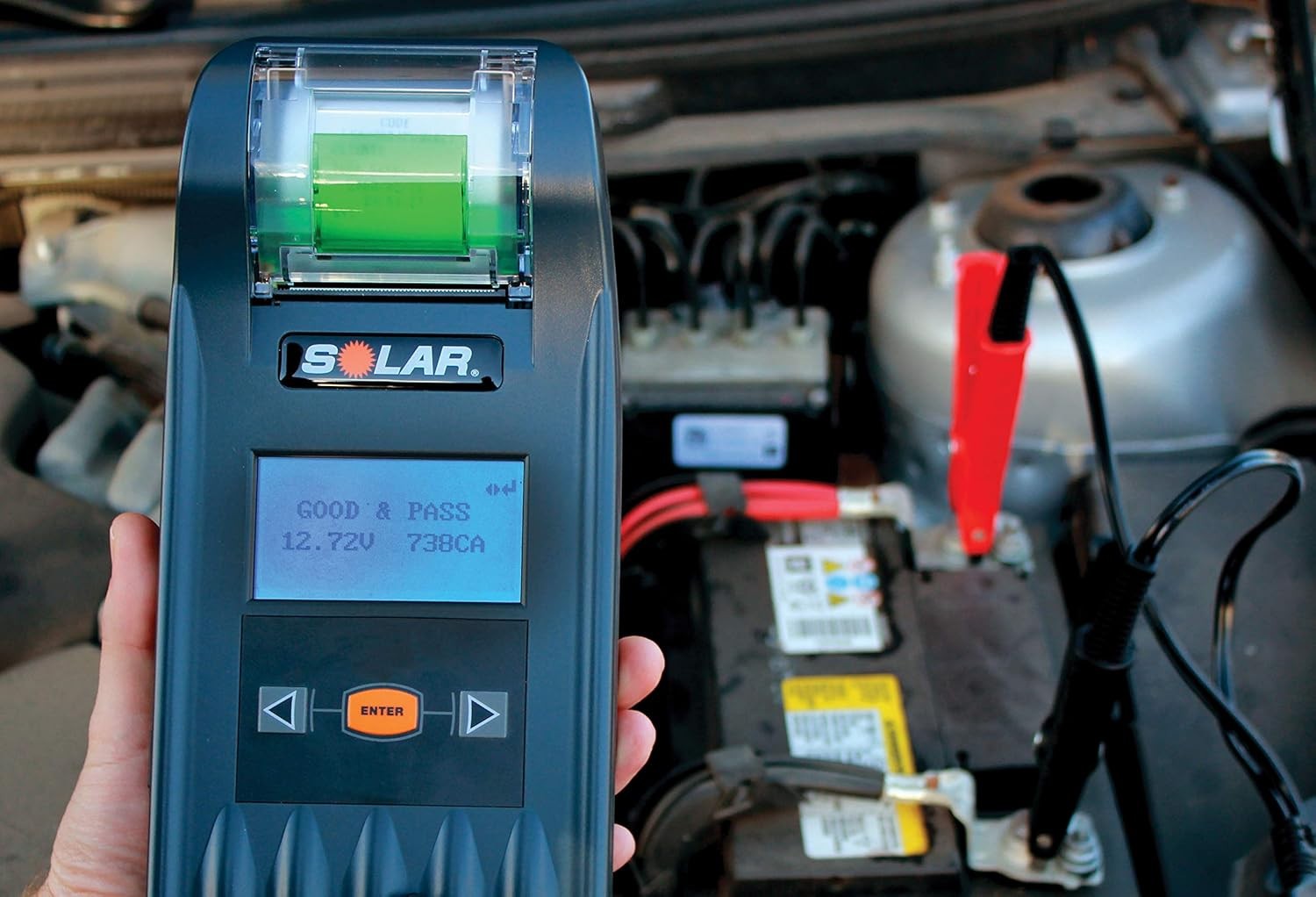 ✅ Clore Solar BA327 20-2000 CCA Electronic Battery & System Tester w/ Printer ✅
