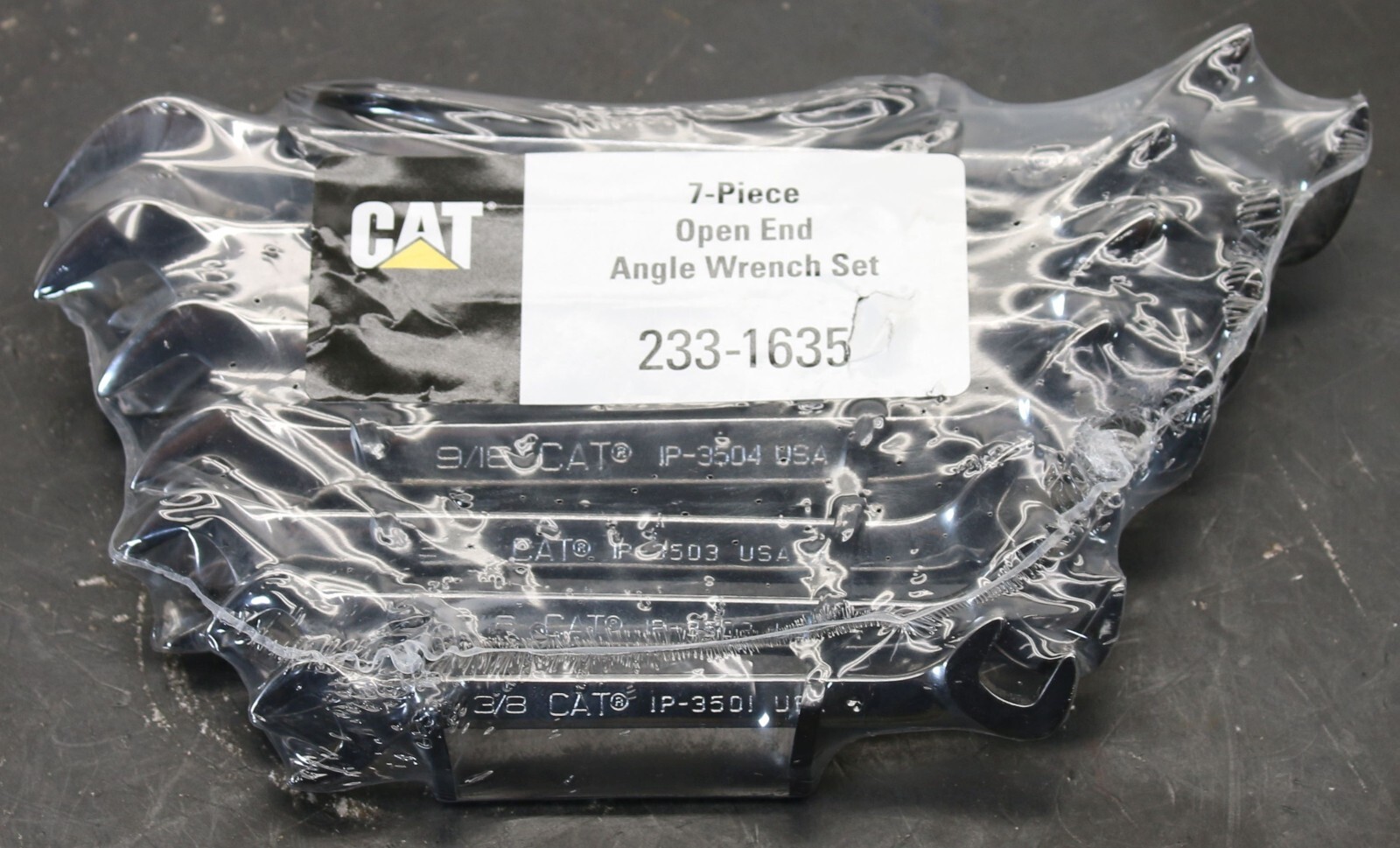 Cat Caterpillar Tools USA 3/8″ to 1-14″ 14pc SAE Open End Angle Wrench Set