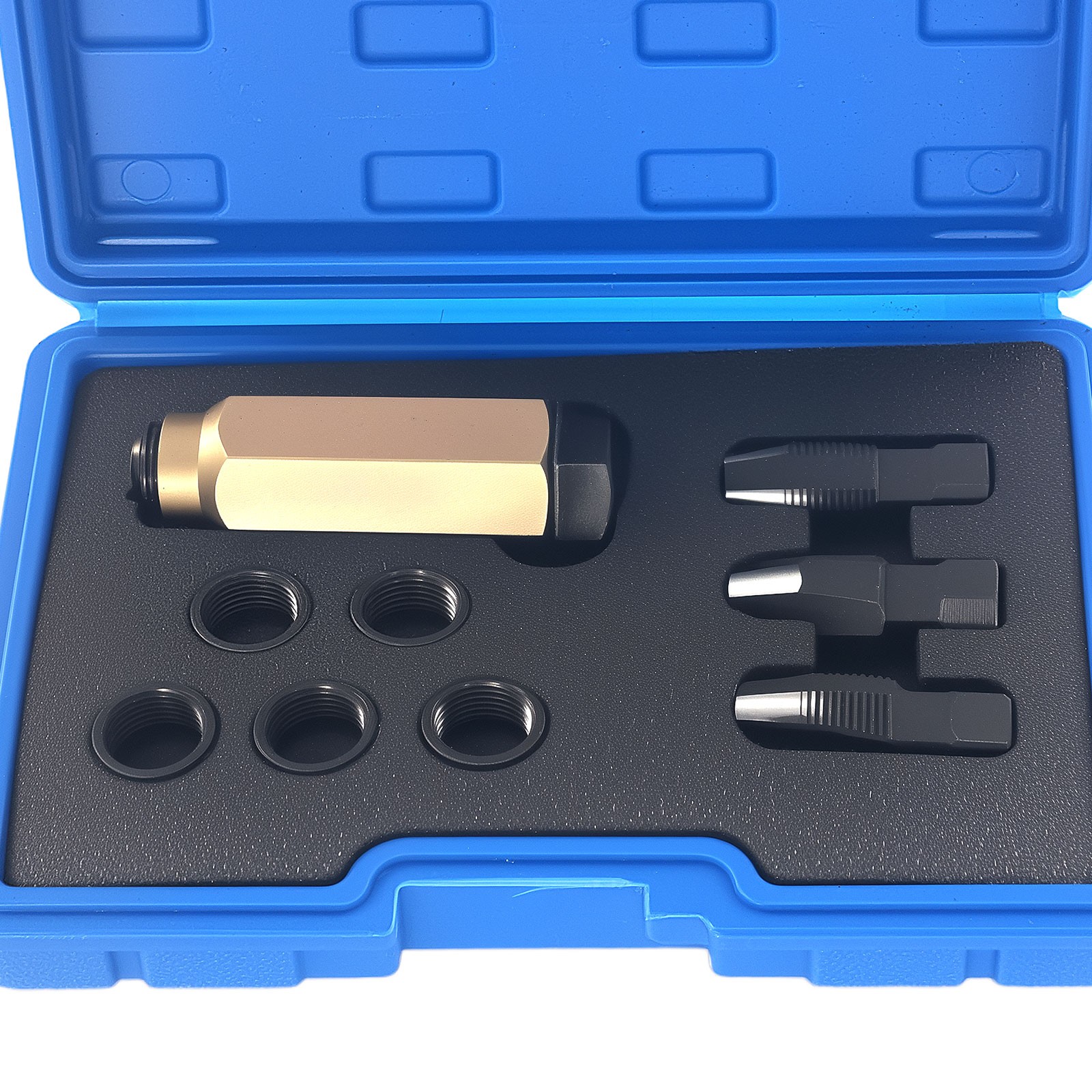 Oxygen Sensor Thread Repair Tool Kit M18 M20 x1.5mm Reamer Tap Insert Set