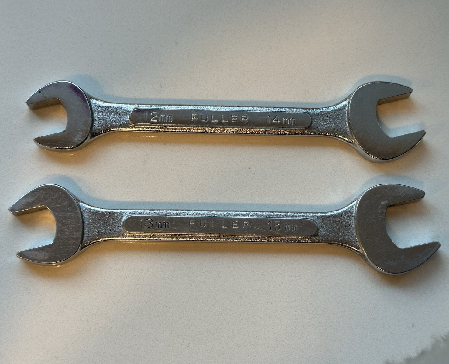 VTG Fuller 13 & 15mm 12 & 14mm Double Open End Wrenches – F24 & F35 Japan