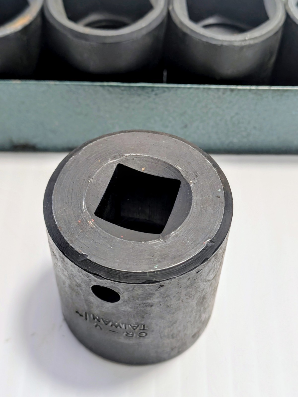 10 pc Shallow Impact Socket 1/2 Drive 7/16 Through 1 In
