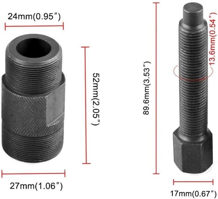 24mm 27mm Magneto Stator Flywheel Puller Tool Yamaha PW50 BW80 IT200 YZM27