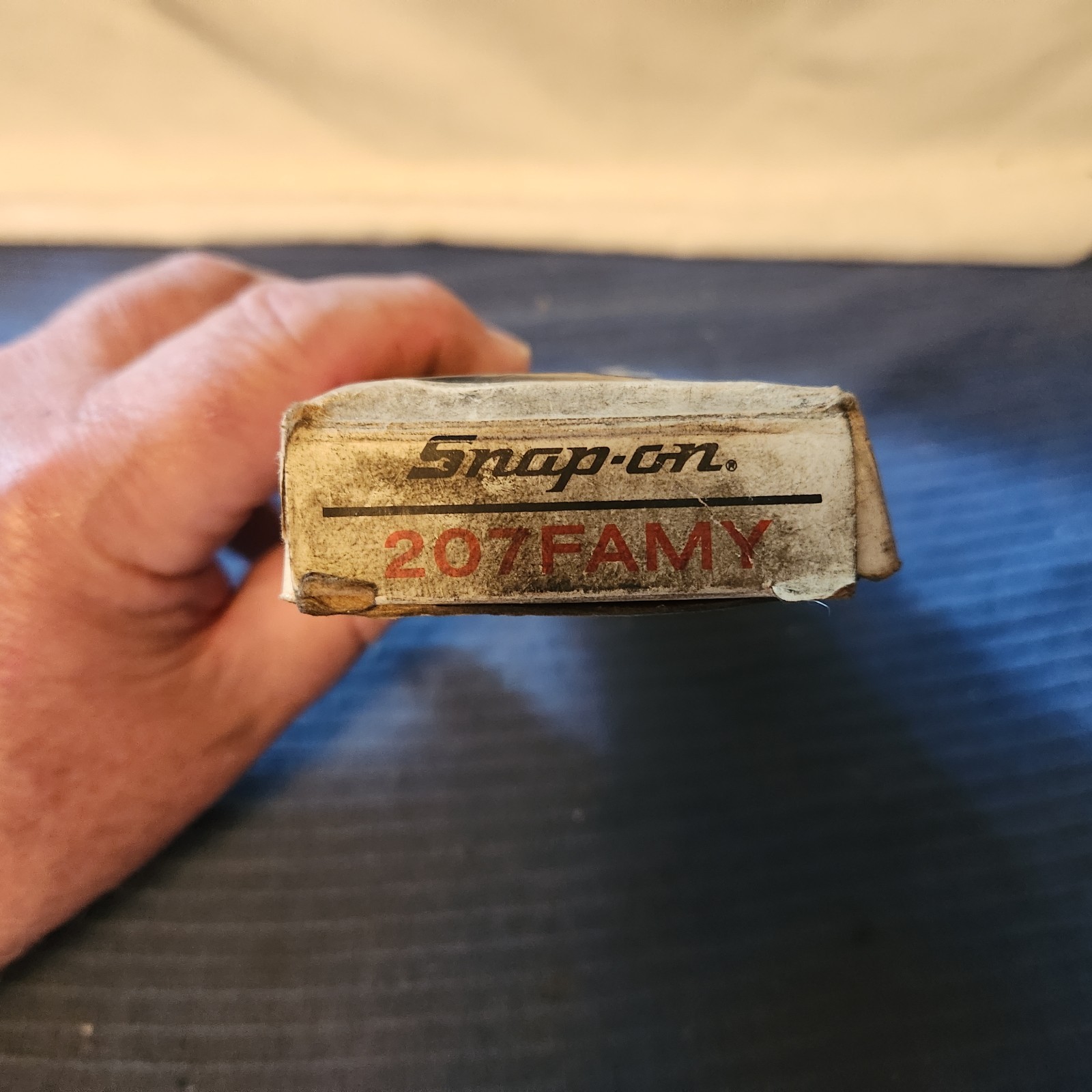 Snap-on 207FAMY 3/8″ Drive Hex Bit Socket Driver Set 7 pc 4mm-10mm, Original Box
