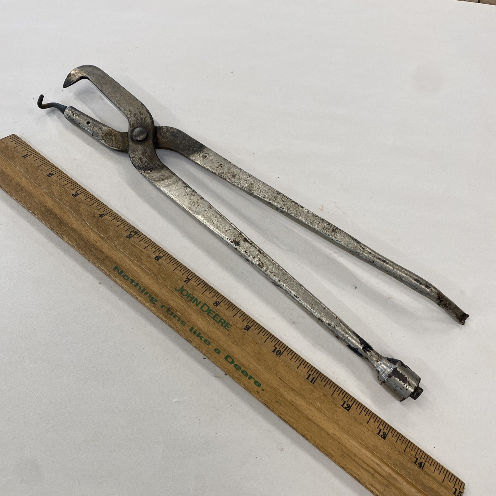 Snap On 131A 13″ Long Chrome Drum Brake Spring Pliers USA, UGLY, M0787