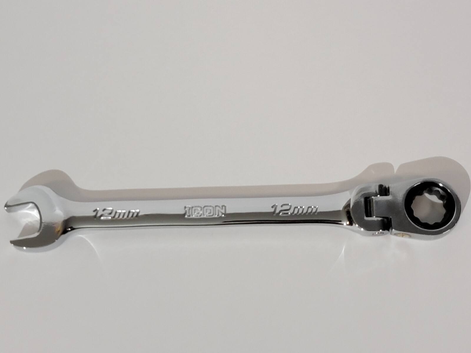 Icon Wrfm12 Flex Head Combination Ratchet Wrench 12mm 12pt New