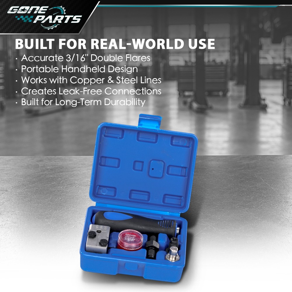3/16 In. Brake Line Flaring Tool Flare Adapter Brake Pipe Flaring