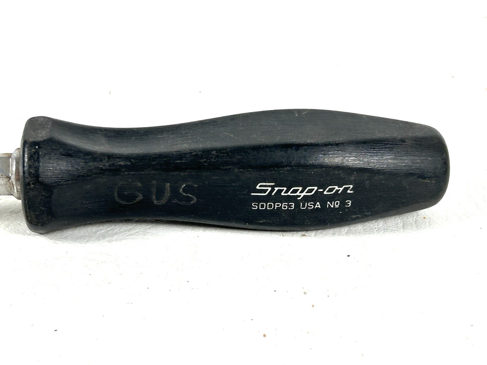 SNAP-ON TOOLS Phillips Screwdriver SDDP63 10.75″ Long Made U.S.A. No. 3 Black