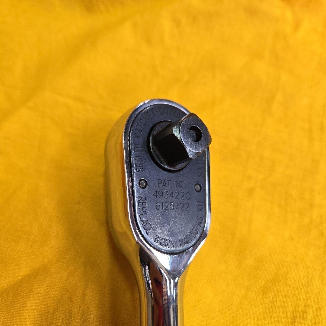 Snap-on SR936 1/2″ Drive Standard Handle Quick Release Ratchet [Used]