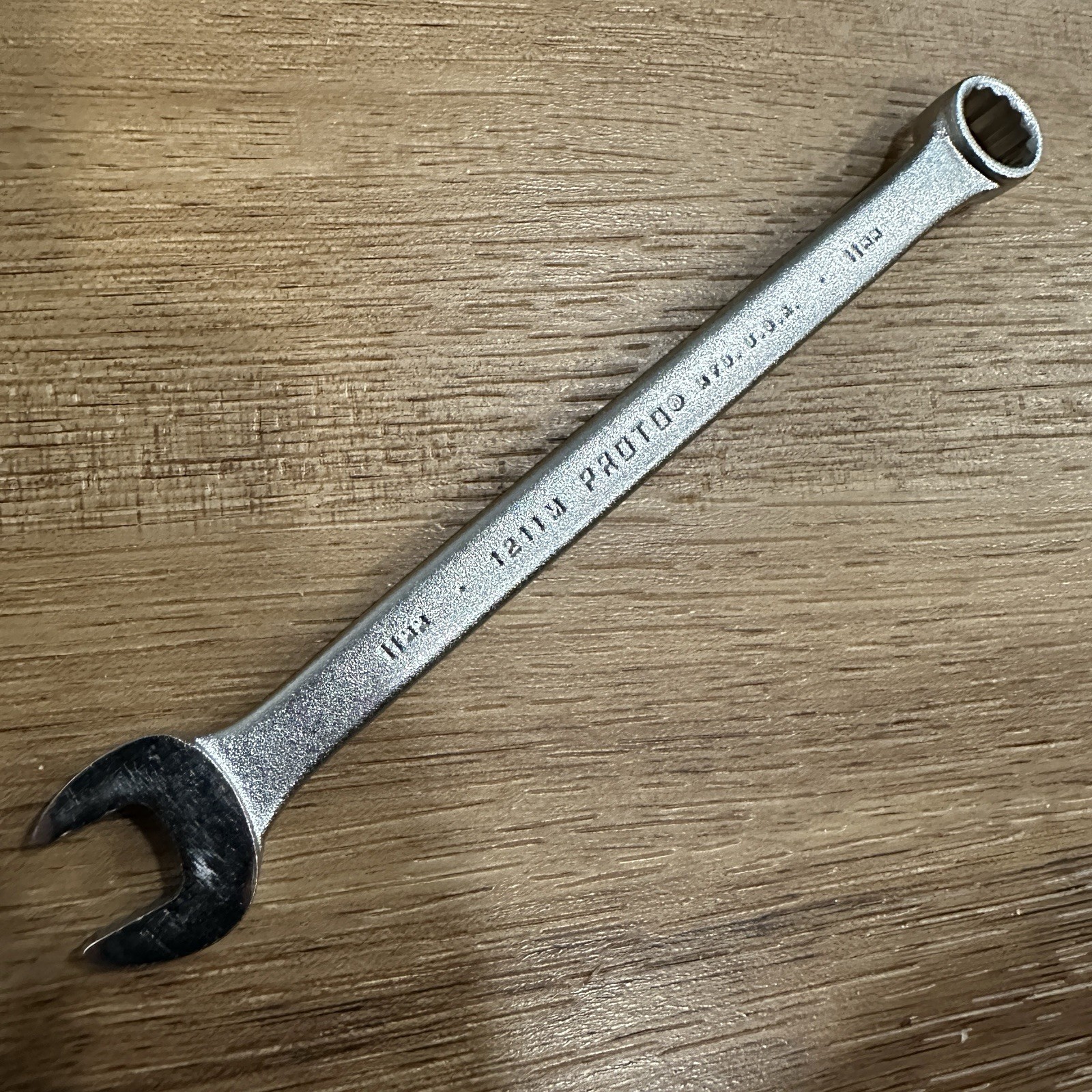 Proto Professional 11mm Combination Wrench 12 Point Metric 1211M USA with marks