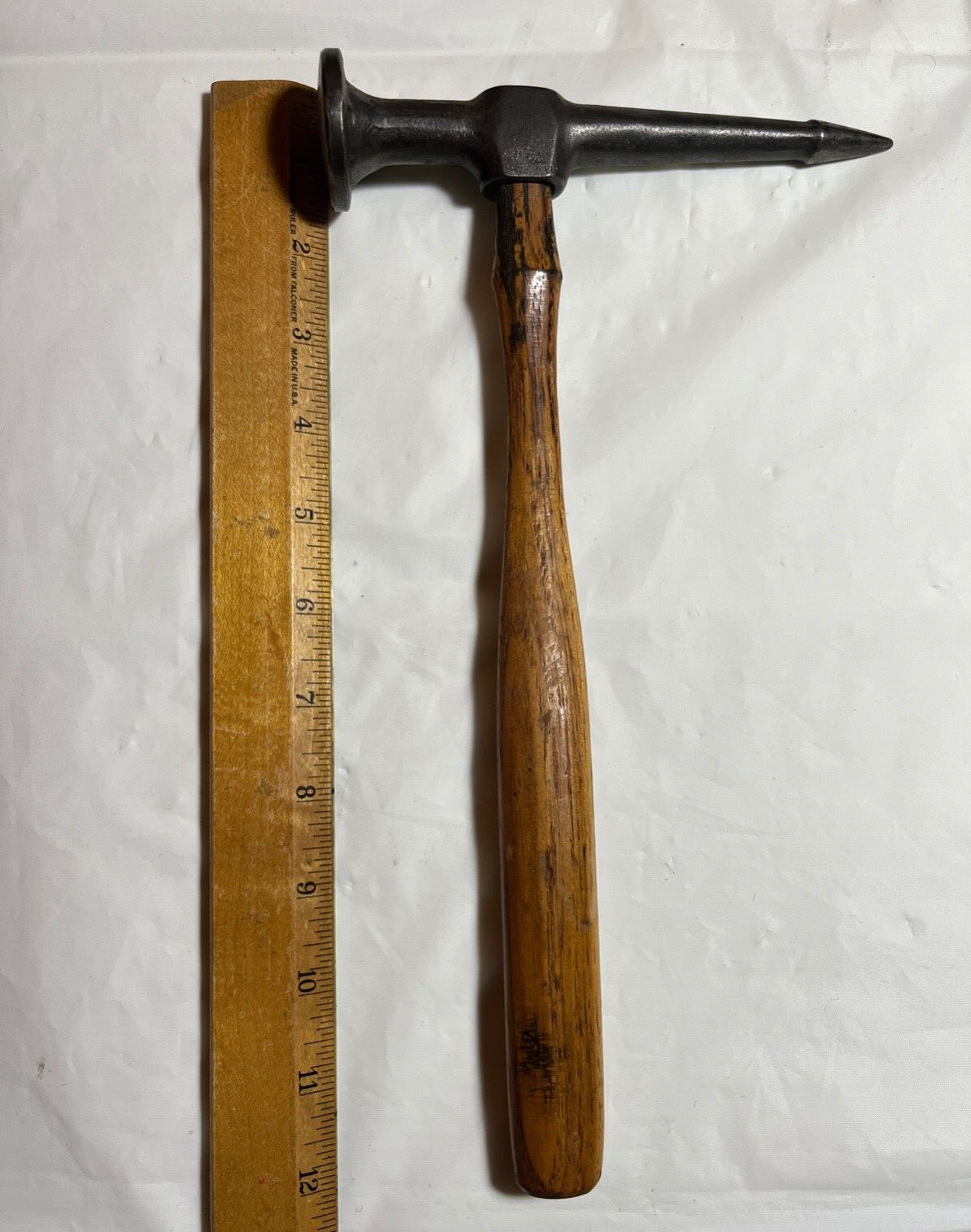 Vintage Handsome Auto Body Hammer Pick and Finish – 12″ Length – 12oz weight