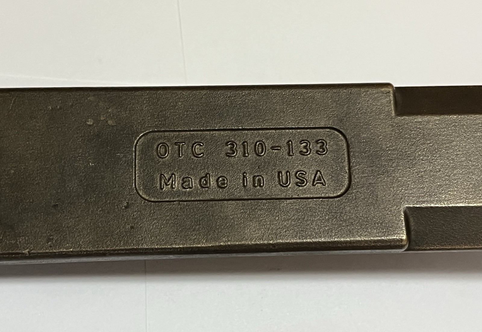 OTC 310-133 Ford Fuel Delivery Module Retaining Ring Remover Tool Brass No Spark