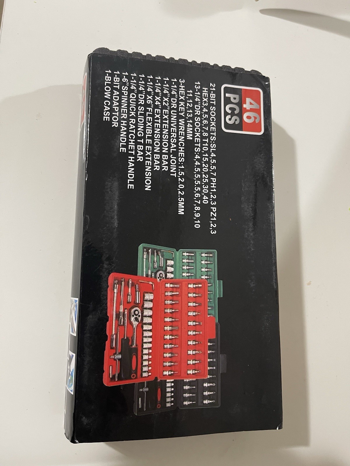 Brand New 46 Piece Tool Kit Has No Brand Name And Storage Case Is Perfect Size