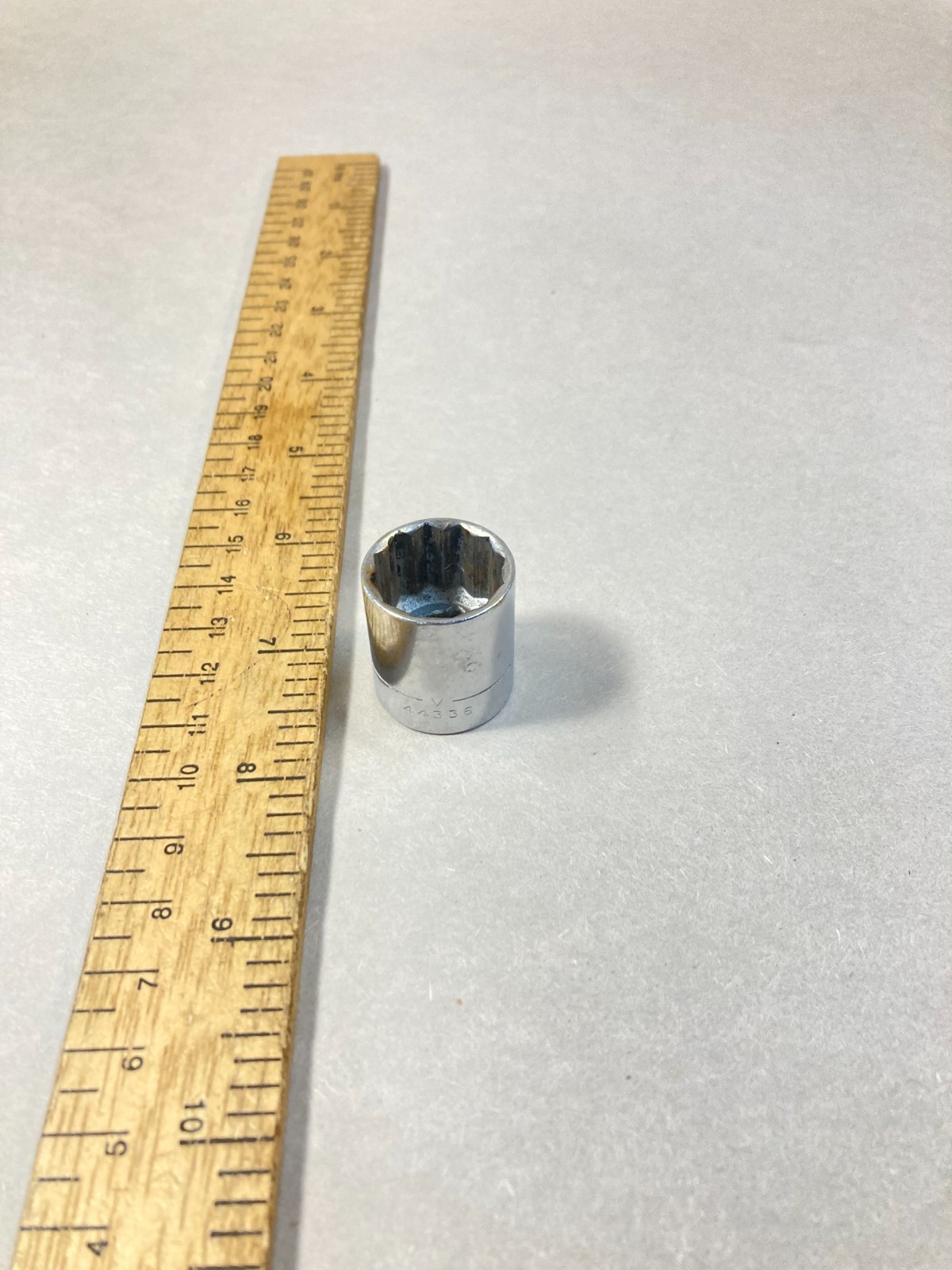 Craftsman 11/16″ Socket 3/8″ Drive 12 Point -V- #44336 USA