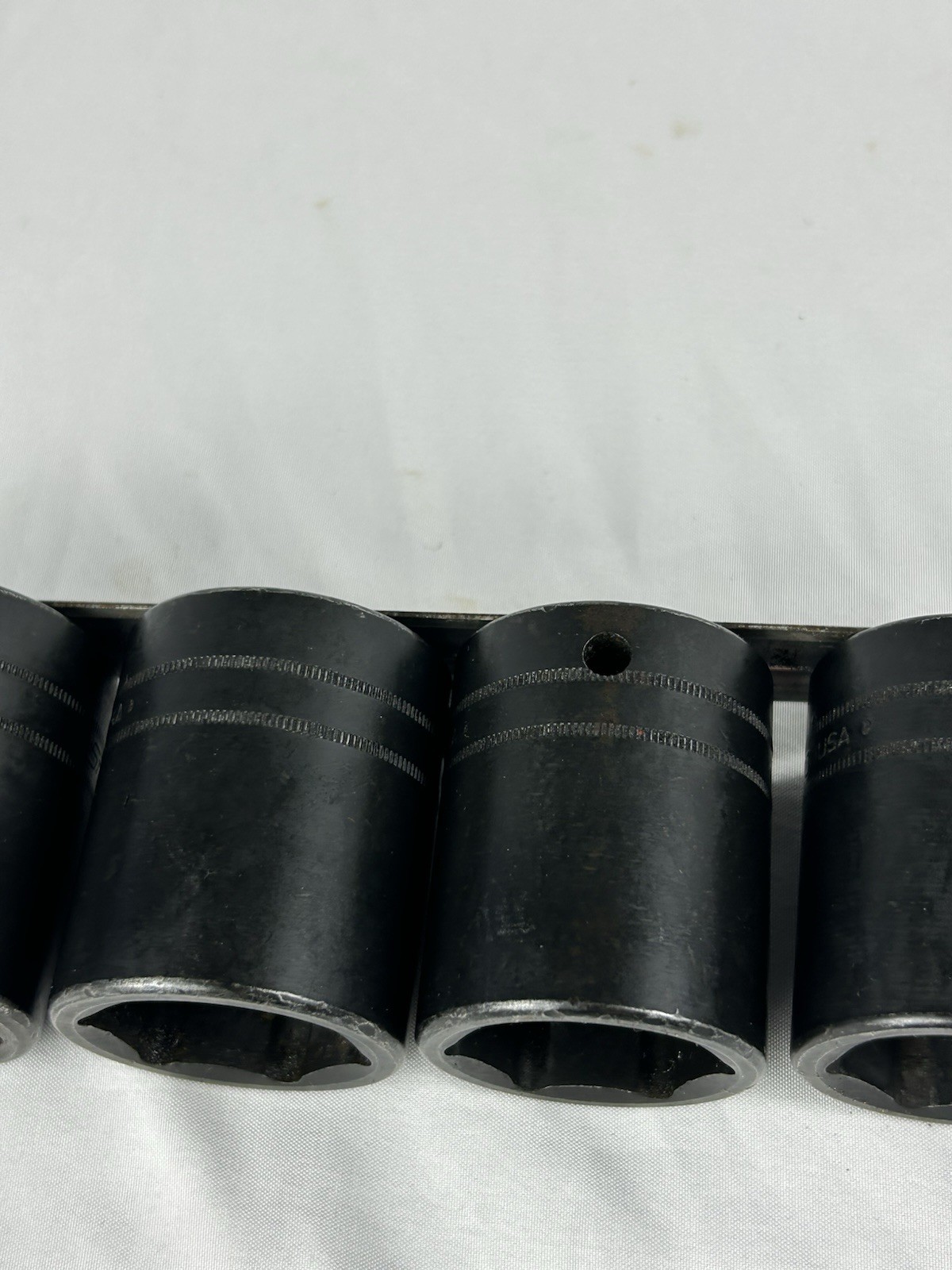 Snap-On 18mm-32mm 1/2″ Drive 6 Pt Metric Shallow Impact Socket-9pc IMM180-IMM320