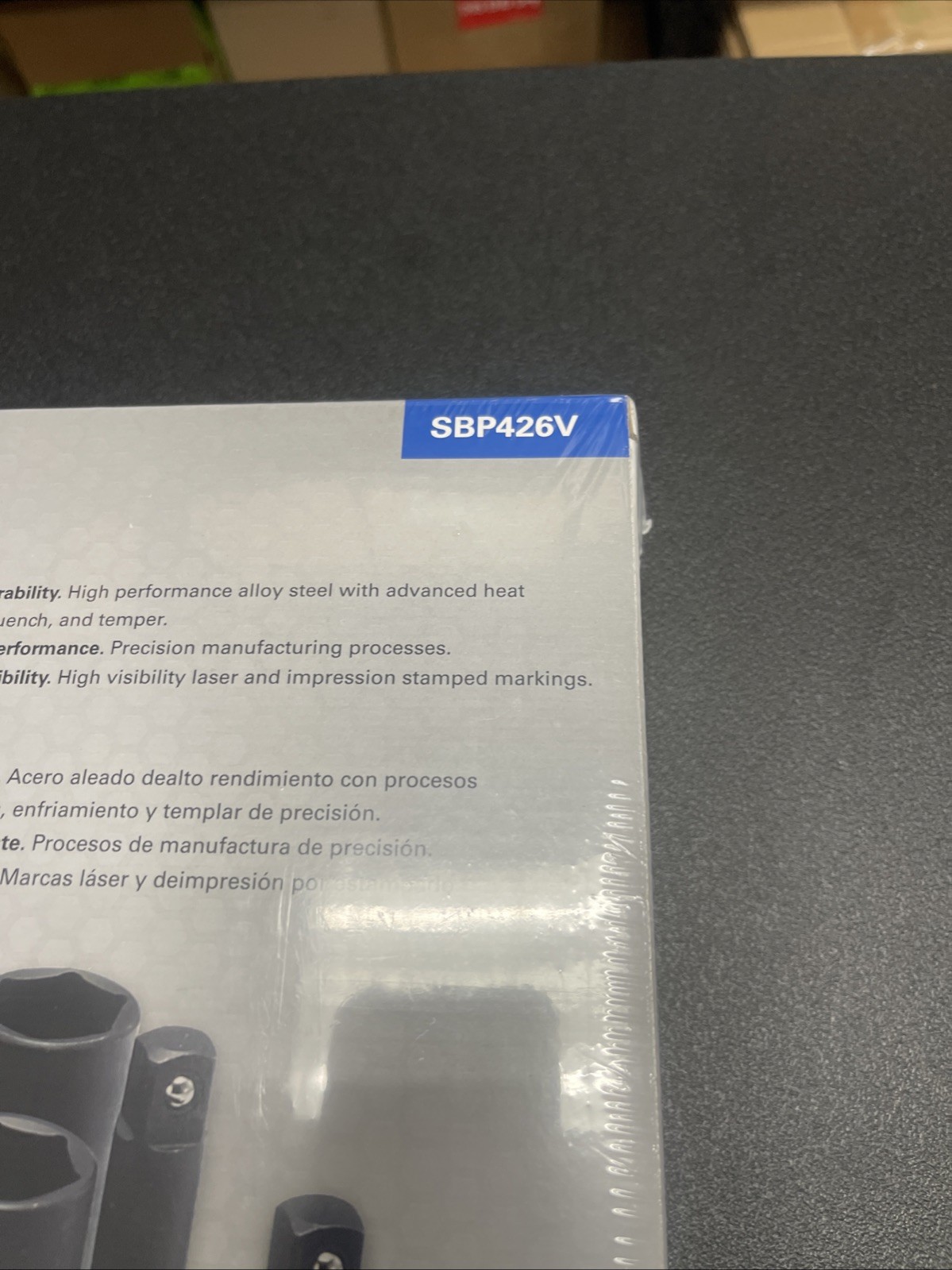 Matco Tools SBP426V 3/8″ Dr 42pc SAE & Metric 6Pt Standard & Deep Impact Socket