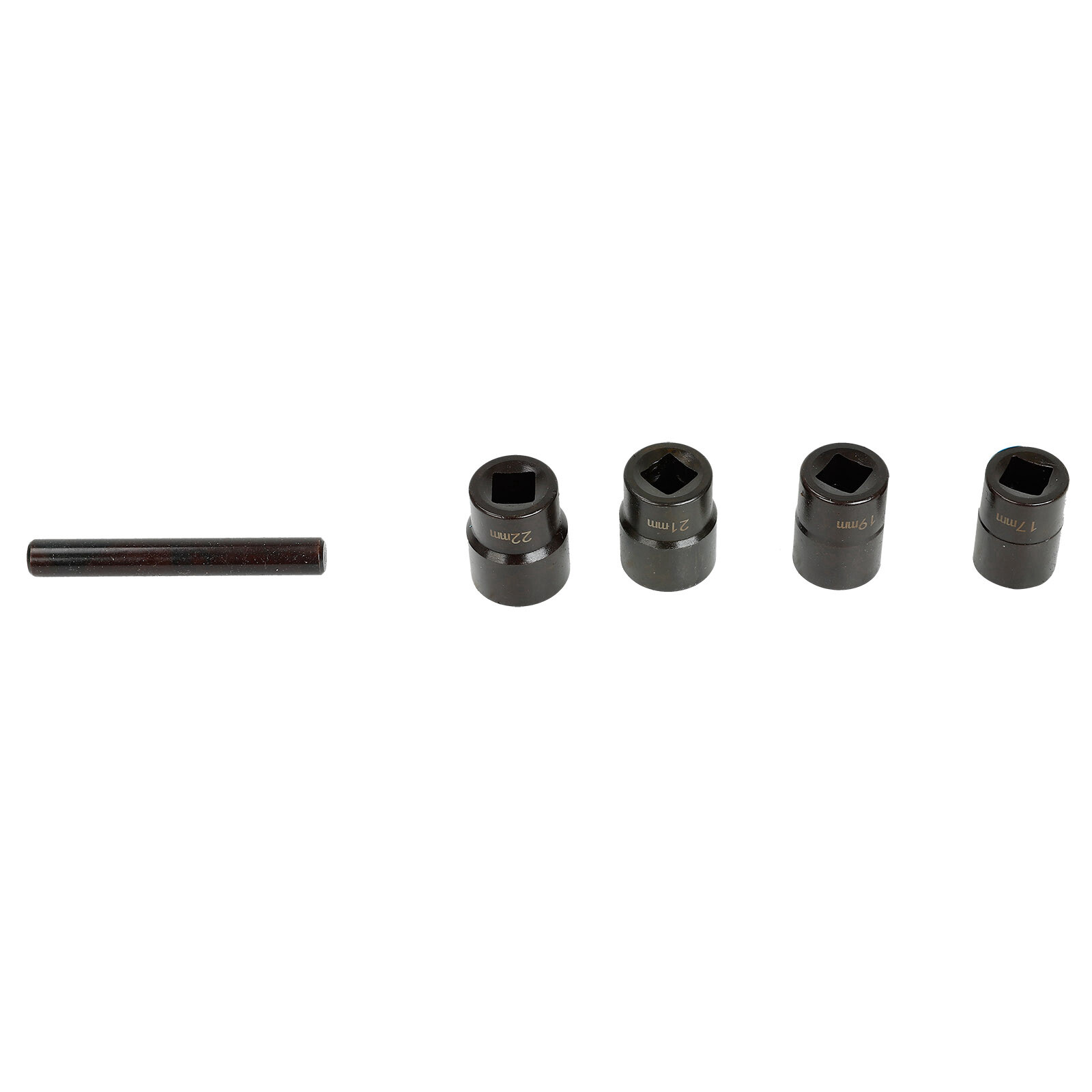 Twist Socket Wheel Lock Worn Lug Nut Remover Extractor Tool 5PCS 17/19/21/22mm