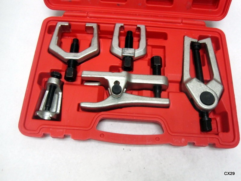 5-in-1 Ball Joint Separator, Pitman Arm Puller, Tie Rod End Tool Set for End