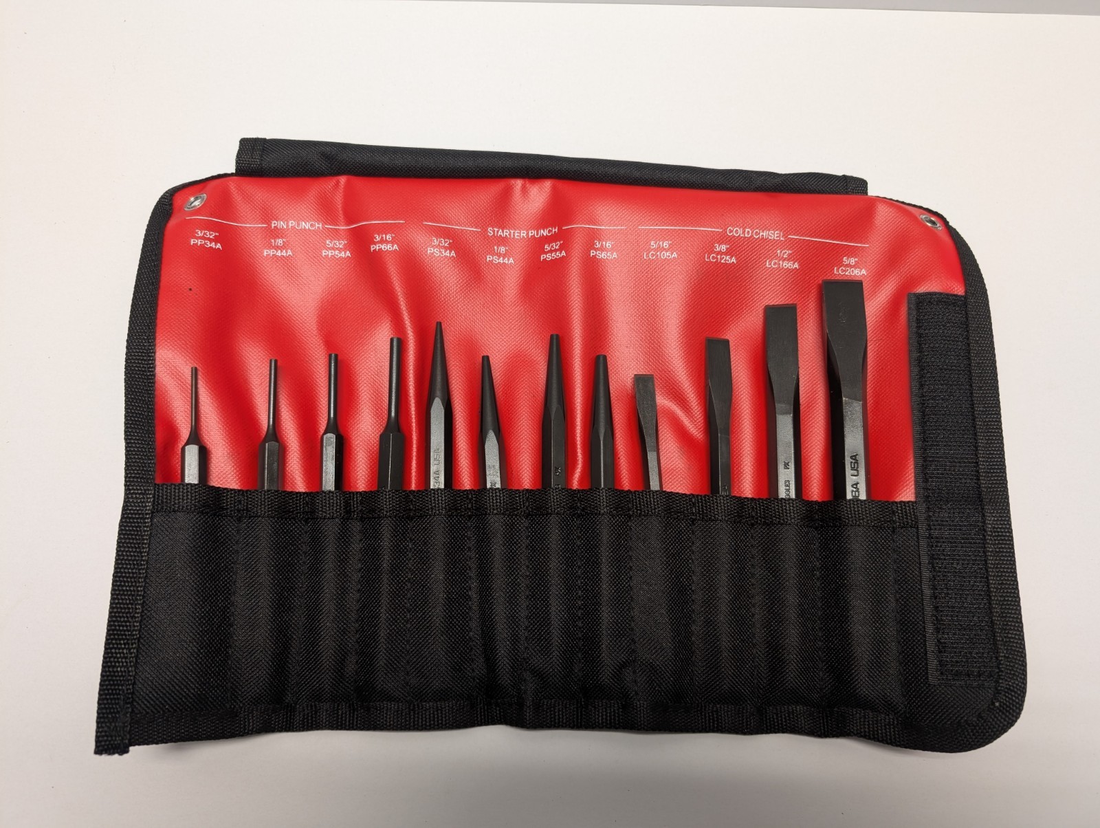 Matco Tools 12 Piece Punch and Chisel Set SPL12KA New